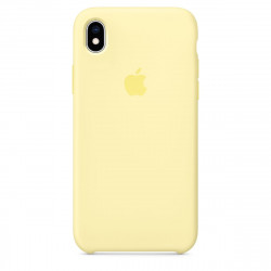 Чохол-накладка (силіконовий) для iPhone XR Silicone Case High Copy Mellow Yellow