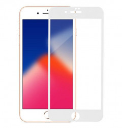 Захисне скло Apple iPhone 8 Plus/7 Plus BLUEO KINGKONG 3D Curved Hot Bending Craft White