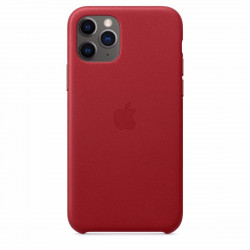 Чехол-накладка (кожаный) Apple iPhone 11 Pro Leather Case (PRODUCT)RED (MWYF2)