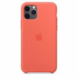 Чехол-накладка (силиконовый) Apple iPhone 11 Pro Silicone Case Clementine (MWYQ2)