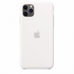 Чехол-накладка (силиконовый) Apple iPhone 11 Pro Max Silicone Case White (MWYX2)