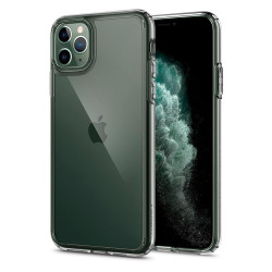 Чехол-накладка (силиконовый) Apple iPhone 11 Pro Spigen Ultra Hybrid Crystal Clear (077CS27233)