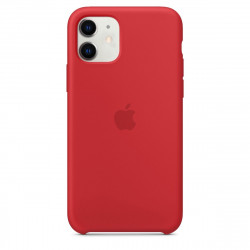 Чохол-накладка (силіконовий) для iPhone 11 Silicone Case High Copy RED