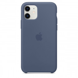 Чохол-накладка (силіконовий) для iPhone 11 Silicone Case High Copy Alaskan Blue