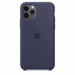 Чохол-накладка (силіконовий) для iPhone 11 Pro Silicone Case High Copy Midnight Blue