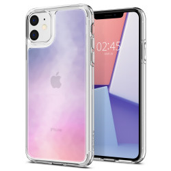 Чехол-накладка (силиконовый) Apple iPhone 11 Spigen Crystal Hybrid Quartz Gradation (076CS27087)