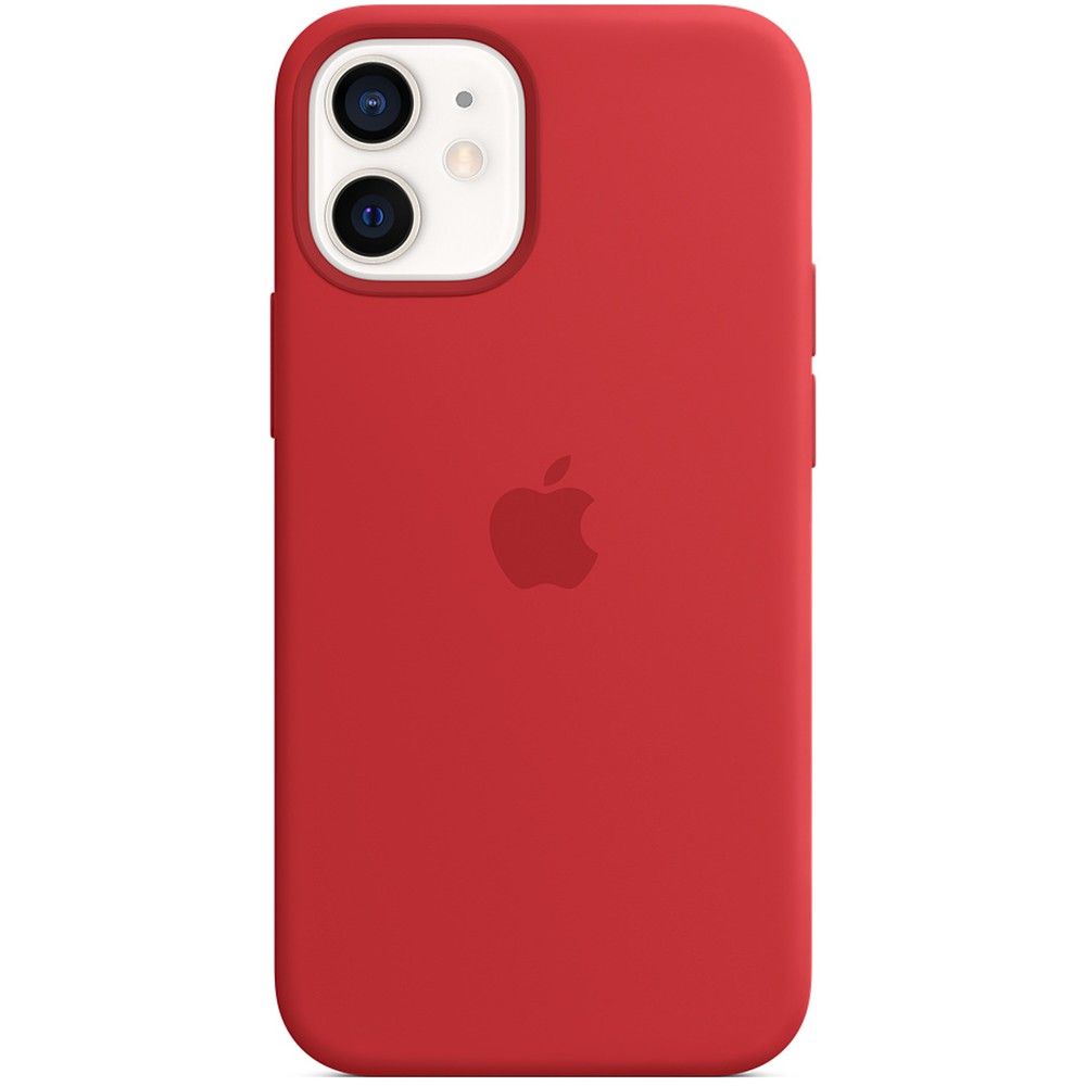 Чехол-накладка (силиконовый) для iPhone 12 mini Silicone Case with MagSafe  High Copy RED — купить в интернет-магазине MR.FIX