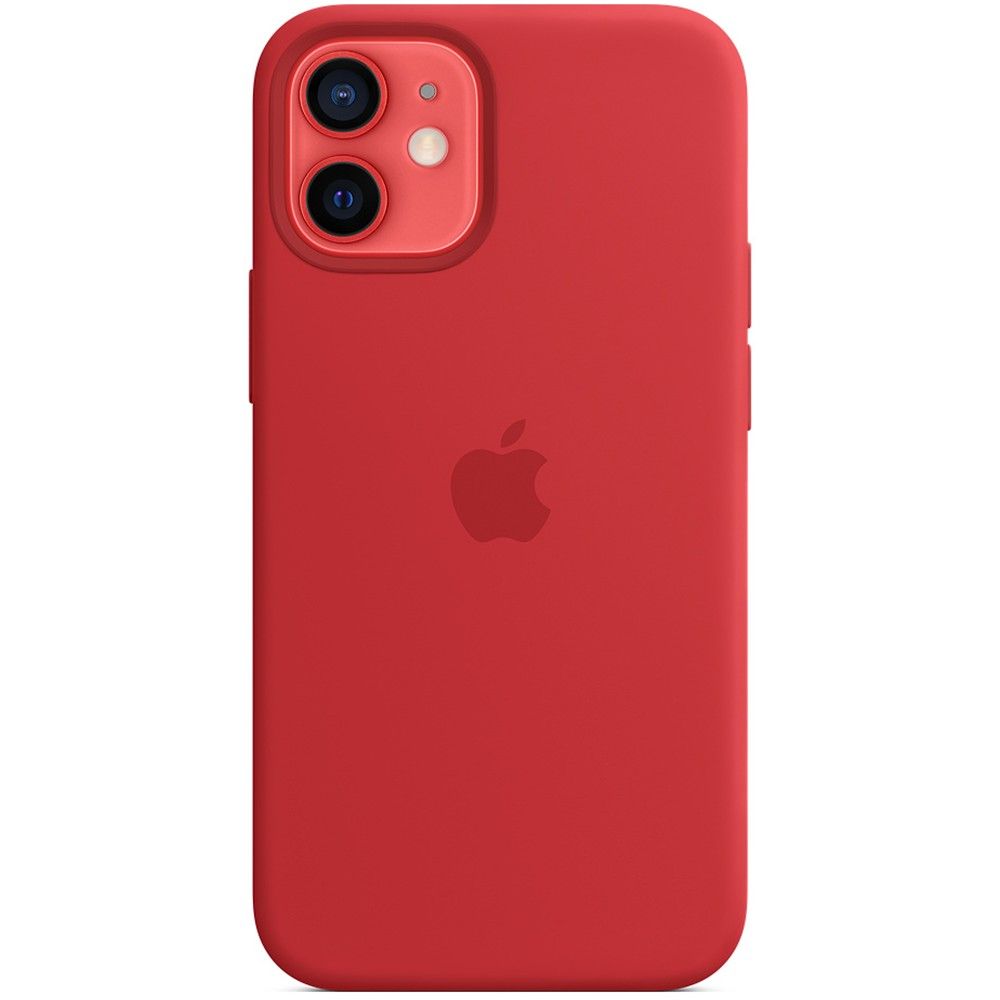 Чехол-накладка (силиконовый) для iPhone 12 mini Silicone Case with MagSafe  High Copy RED — купить в интернет-магазине MR.FIX