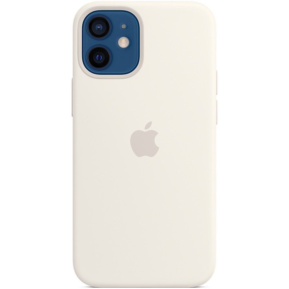 Чехол-накладка (силиконовый) для iPhone 12 mini Silicone Case with MagSafe  High Copy White — купить в интернет-магазине MR.FIX