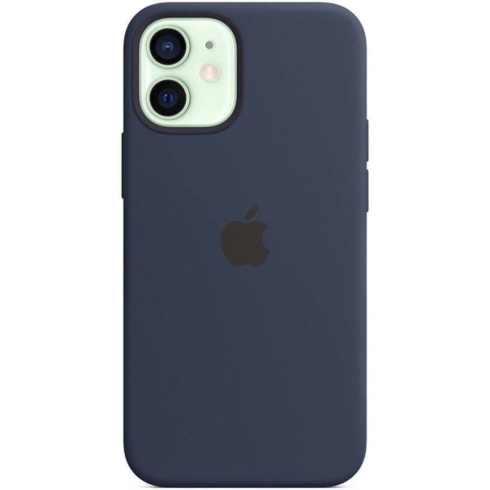 Чехол-накладка (силиконовый) для iPhone 12 mini Silicone Case with MagSafe  High Copy Deep Navy — купить в интернет-магазине MR.FIX