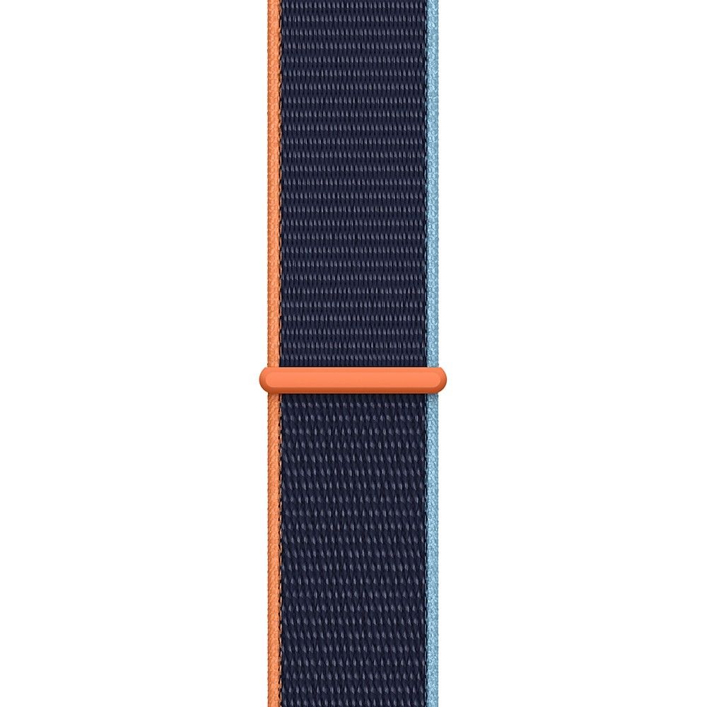 Silver aluminum discount navy sport loop