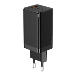 Baseus GaN2 Mini Quick Charge Charger 65W Black (CCGAN2P-B01)