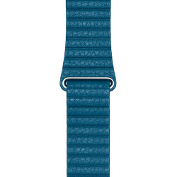 Apple Watch 42/44mm Leather Loop Medium Cape Cod Blue (MTH92)