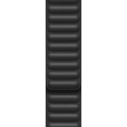 Apple Watch 42/44mm Leather Link Black M/L (MY9N2)