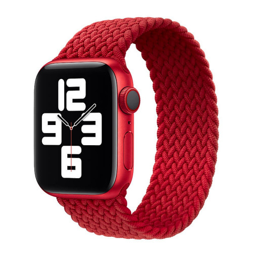 Apple Watch 42/44mm (PRODUCT)RED Braided Solo Loop - Size 12 (MY952)