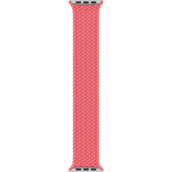 Apple Watch 38/40mm Pink Punch Braided Solo Loop - Size 4 (MY6D2)