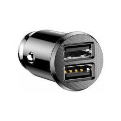 Baseus Grain 3.1A 2USB Black (CCALL-ML01)