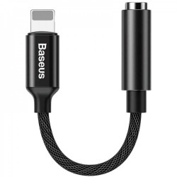 Baseus Lightning to 3.5mm Headphone Jack Adapter Black (CALL3-01)