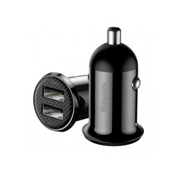 Baseus Grain Pro 2USB 4.8A Black (CCALLP-01)