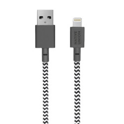 Native Union Belt Cable Lightning 1.2m Zebra (BELT-L-ZEB-2-NP)