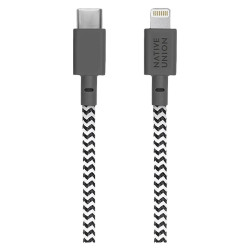 Native Union Belt Cable USB-C to Lightning 1.2m Zebra (BELT-KV-CL-ZEB-2)