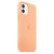 Чехол-накладка (силиконовый) для iPhone 12/12 Pro Silicone Case with MagSafe High Copy Cantaloupe