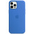 Чохол-накладка (силіконовий) для iPhone 12 Pro Max Silicone Case with MagSafe High Copy Capri Blue