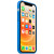 Чохол-накладка (силіконовий) для iPhone 12 Pro Max Silicone Case with MagSafe High Copy Capri Blue