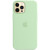 Чохол-накладка (силіконовий) для iPhone 12 Pro Max Silicone Case with MagSafe High Copy Pistachio
