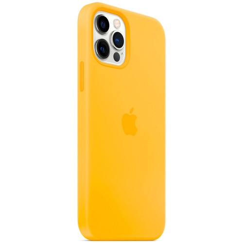 Чехол-накладка (силиконовый) для iPhone 12 Pro Max Silicone Case with MagSafe High Copy Sunflower