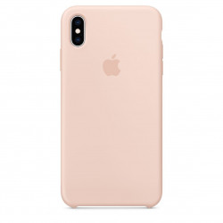 Чохол-накладка (силіконовий) для iPhone XS Max Silicone Case High Copy Pink Sand
