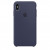 Чохол-накладка (силіконовий) Apple iPhone XS Max Silicone Case Midnight Blue (MRWG2)