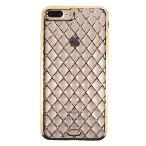Чехол-накладка (силиконовый) Apple iPhone 7 Plus Diamond Gold
