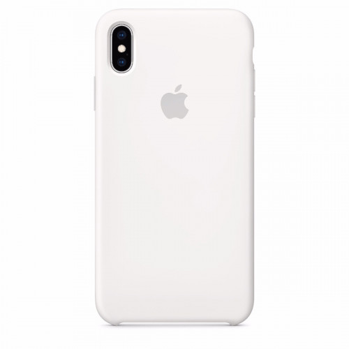 Чохол-накладка (силіконовий) Apple iPhone XS Max Silicone Case White (MRWF2)
