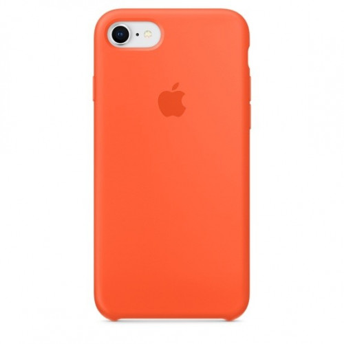 Чохол-накладка (силіконовий) для Apple iPhone 8/7 Silicone Case Spicy Orange (MR682)