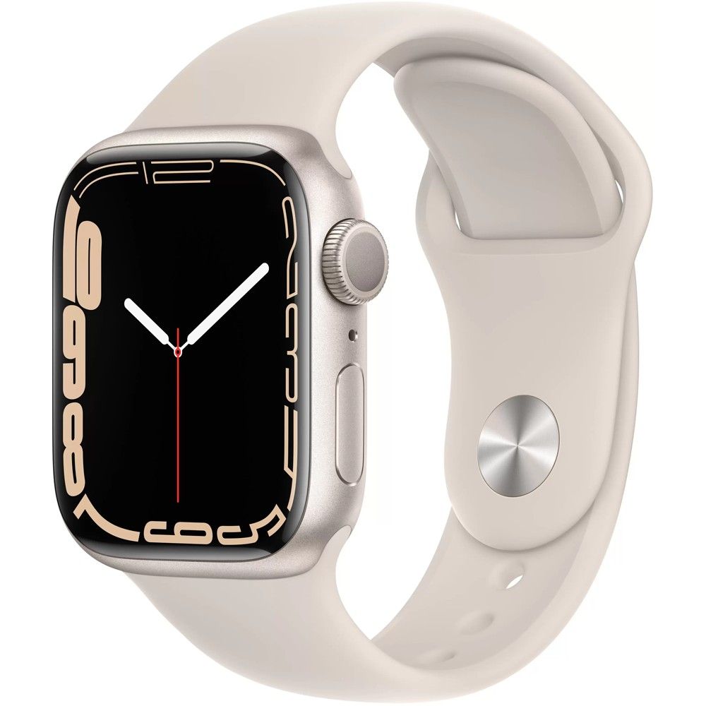 Buy Apple Watch Series 9 GPS, 41mm Starlight Aluminum Case with