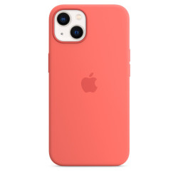 Чохол-накладка (силіконовий) для iPhone 13 Silicone Case High Copy Pink Pomelo