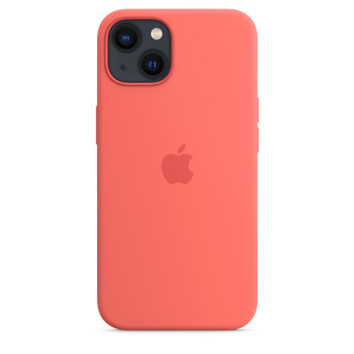 Чохол-накладка (силіконовий) для iPhone 13 Silicone Case High Copy Pink Pomelo