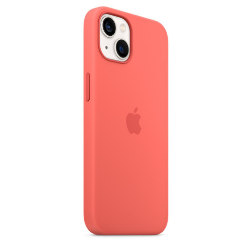 Чохол-накладка (силіконовий) для iPhone 13 Silicone Case High Copy Pink Pomelo