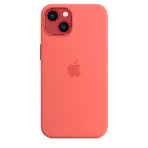 Чохол-накладка (силіконовий) для iPhone 13 Silicone Case High Copy Pink Pomelo