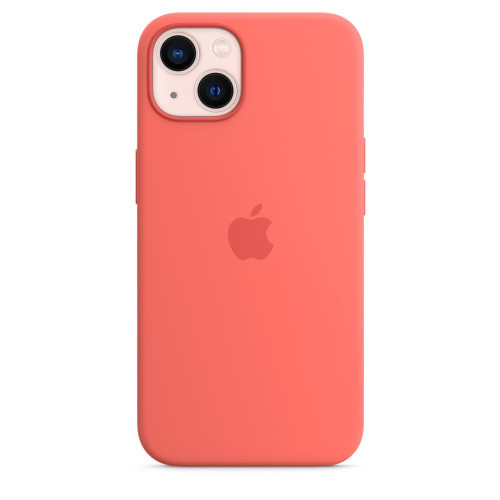 Чохол-накладка (силіконовий) для iPhone 13 Silicone Case High Copy Pink Pomelo