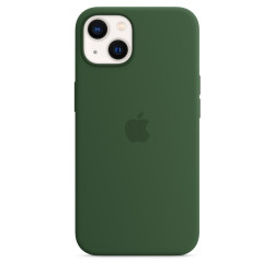 Чохол-накладка (силіконовий) для iPhone 13 Silicone Case High Copy Clover