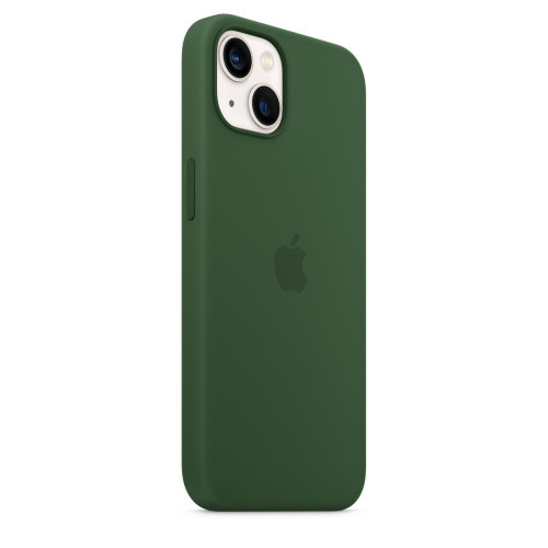 Чохол-накладка (силіконовий) для iPhone 13 Silicone Case High Copy Clover