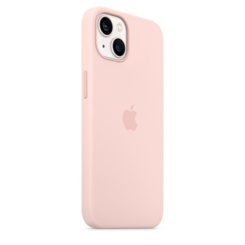 Чехол-накладка (силиконовый) для iPhone 13 Silicone Case High Copy Chalk Pink