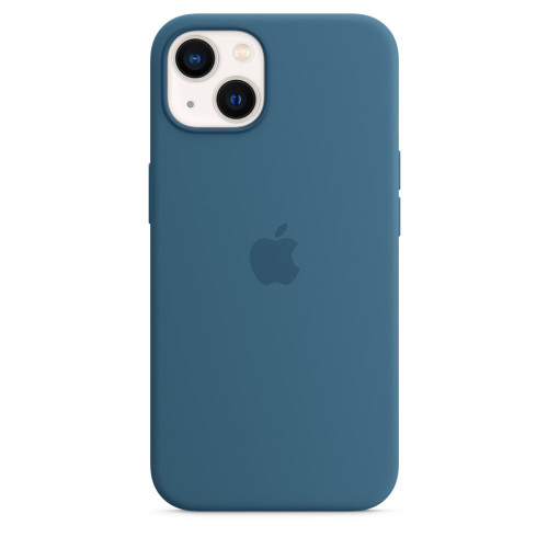 Чехол-накладка (силиконовый) для iPhone 13 Silicone Case High Copy Blue Jay