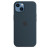 Чехол-накладка (силиконовый) для iPhone 13 Silicone Case High Copy Abyss Blue