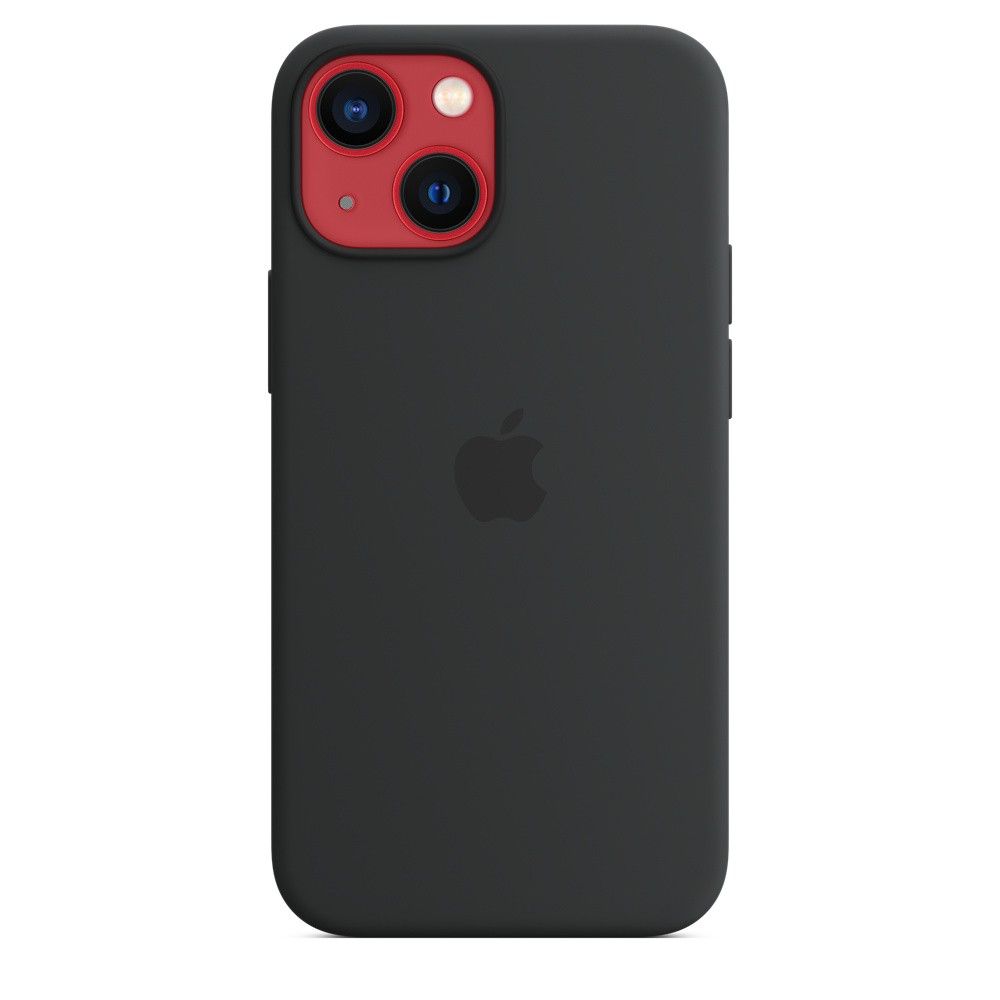 Чехол-накладка (силиконовый) для iPhone 13 mini Silicone Case High Copy  Midnight — купить в интернет-магазине MR.FIX