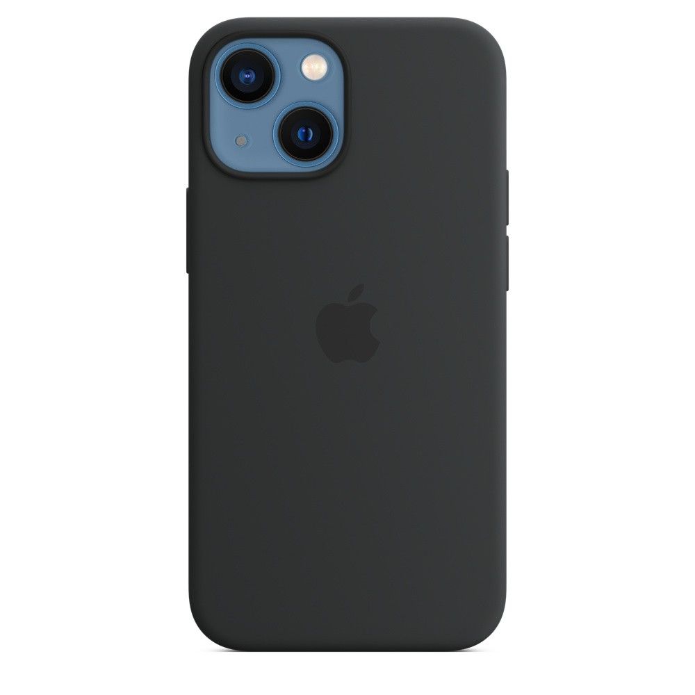 Чехол-накладка (силиконовый) для iPhone 13 mini Silicone Case High Copy  Midnight — купить в интернет-магазине MR.FIX