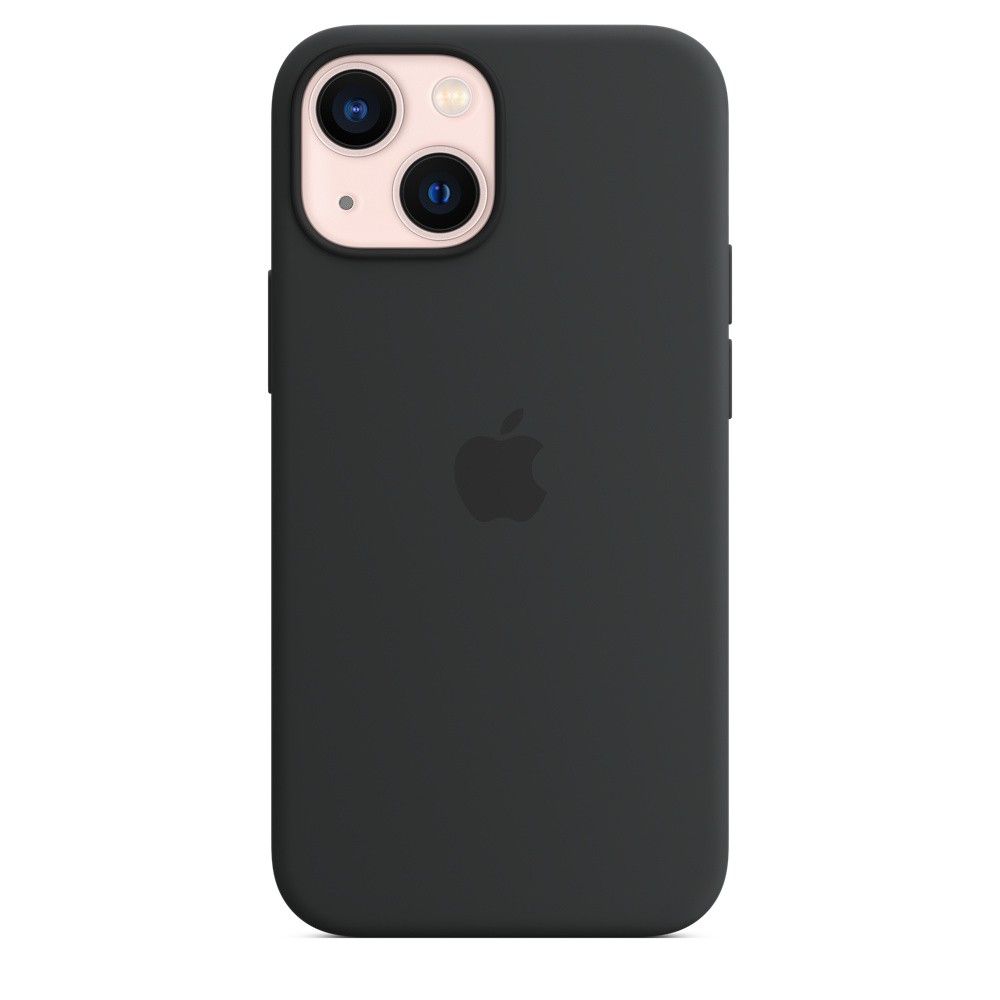 Чехол-накладка (силиконовый) для iPhone 13 mini Silicone Case High Copy  Midnight — купить в интернет-магазине MR.FIX