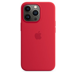 Чохол-накладка (силіконовий) для iPhone 13 Pro Silicone Case High Copy RED